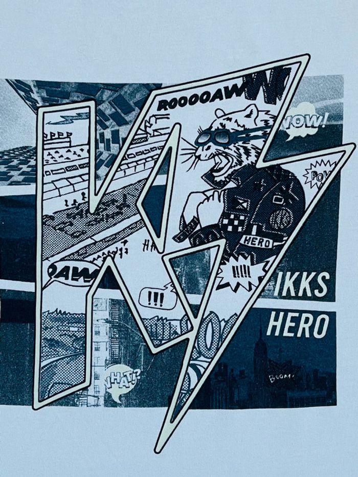 T-shirt BD phosphorescent IKKS T-8 ans - photo numéro 4