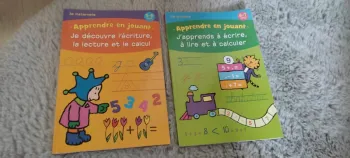 Lot 2 livres apprendre en jouant