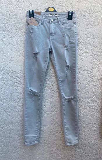 Jean gris troué femme T36 Karostar neuf étiqueté