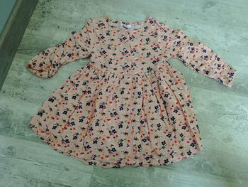 Robe fille manche longue