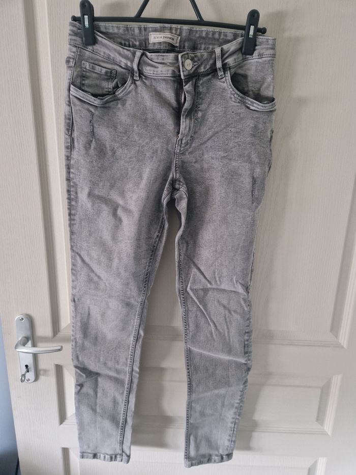 Jean gris Denim Pimkie