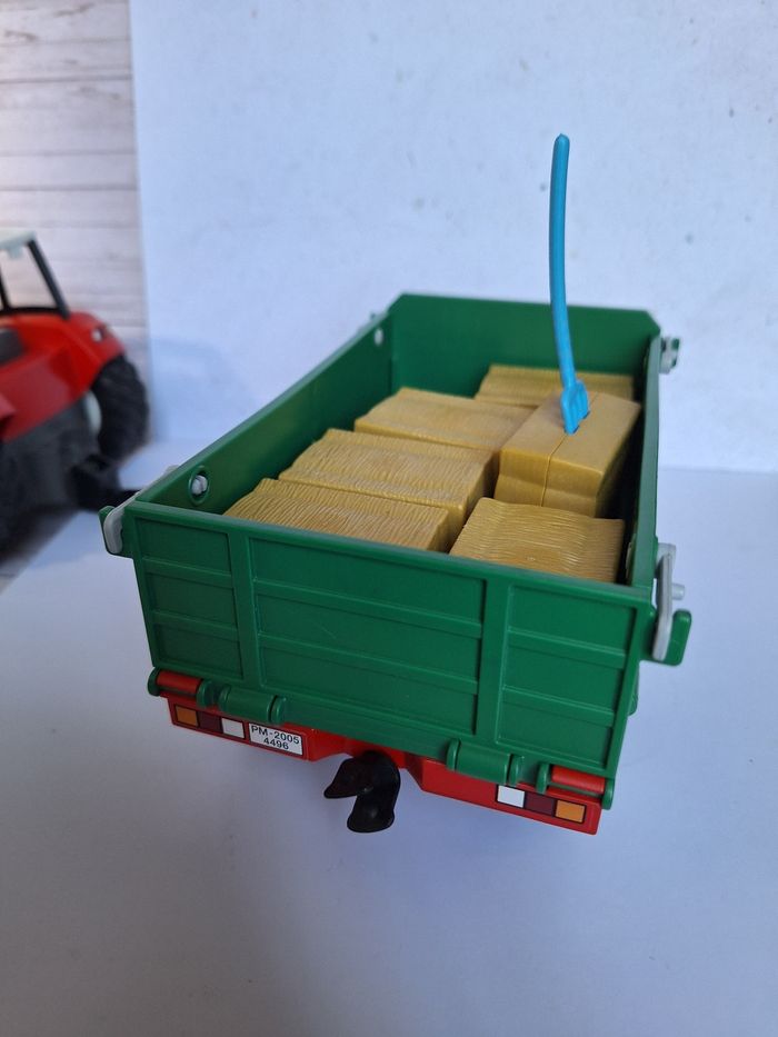 Playmobil ferme Tracteur et remorque - photo numéro 3