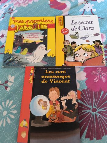 Lot de mes premiers j'aime lire