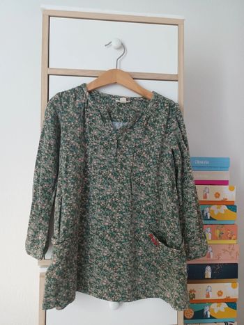 Jolie robe tunique fleurie Creeks 5 ans