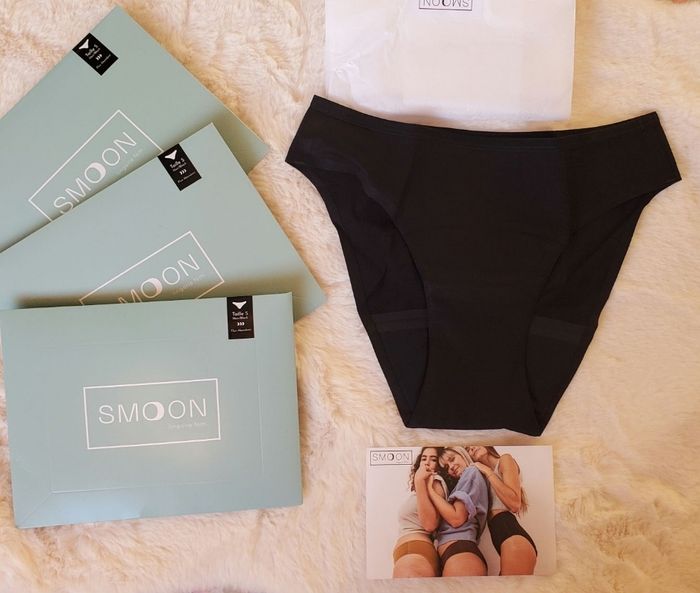 Deux Culottes menstruelles à flux abondant en taille XL neuf - photo numéro 3