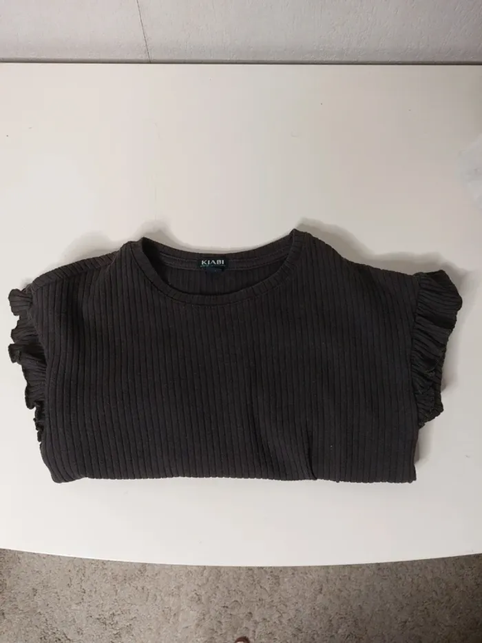 Petit pull gris "Kiabi" - photo numéro 2