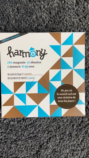 Jeu de société Harmony pour couple vie quotidienne neuf