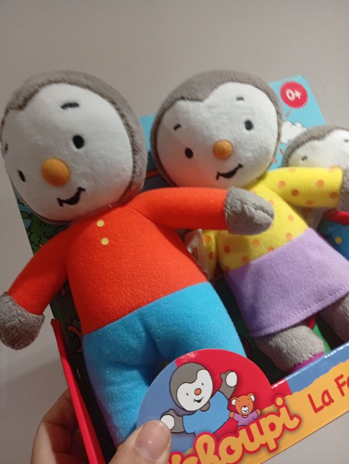 Peluches famille de T'choupi neuves - photo numéro 3