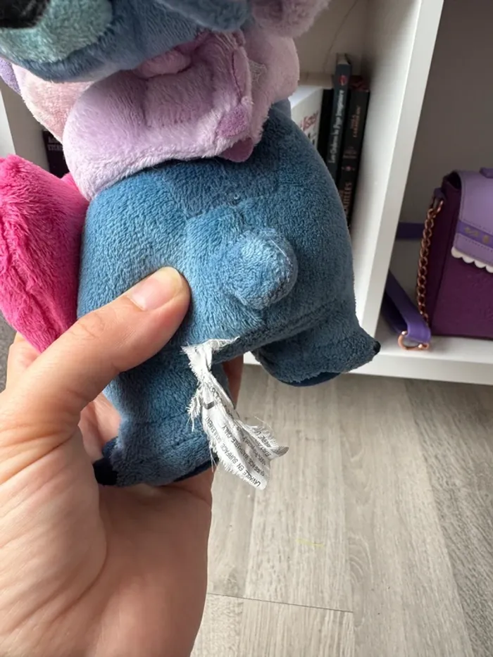 Peluche Disney stitch et Angel - photo numéro 3