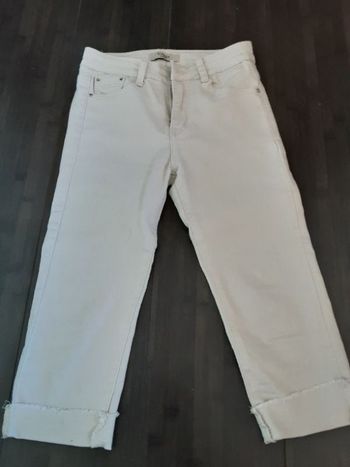Pantacourt beige