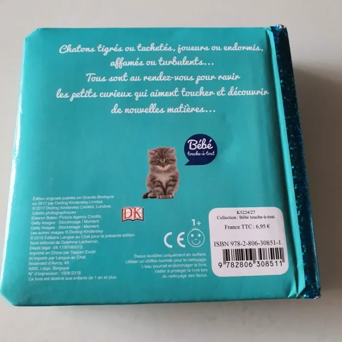 Livre les chatons (à toucher) - photo numéro 2