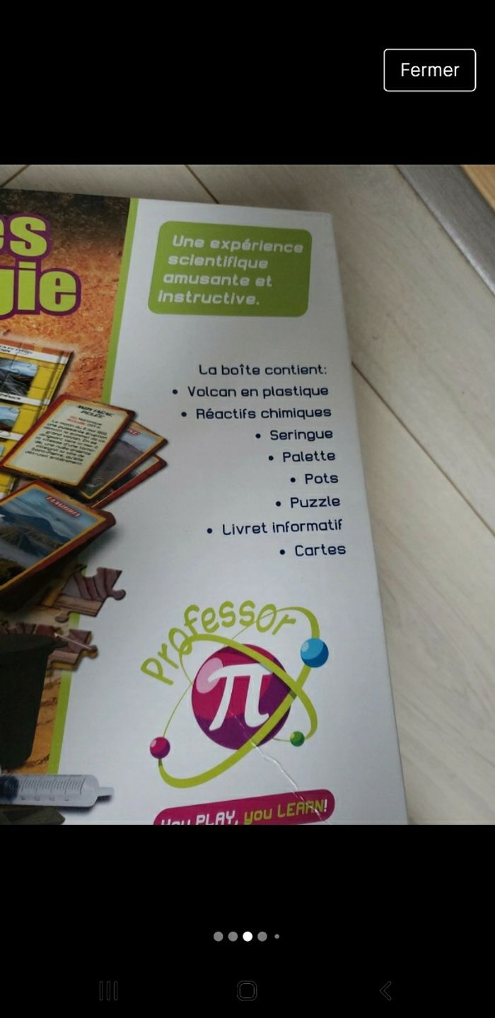 Jeu éducatif Découverte de volcanologie - photo numéro 3