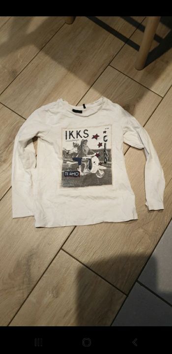 T-shirt fille ikks 6 ans