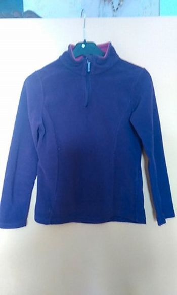 Sweat polaire violet