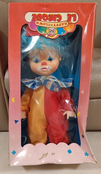 Poupée clown happy clown cirque