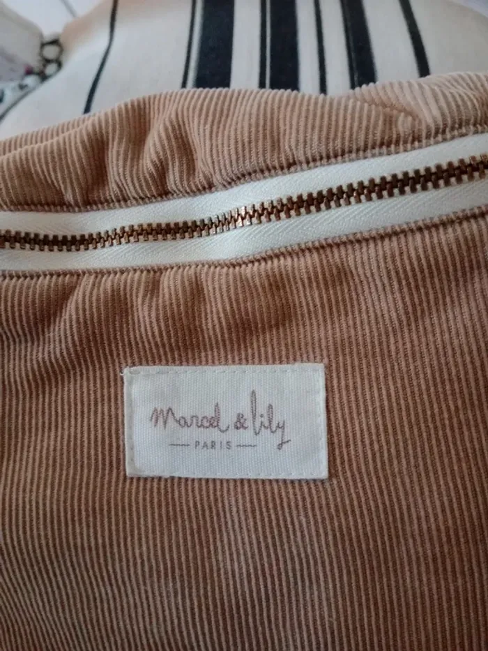 Banane velours marron et beige grande qualité - photo numéro 6