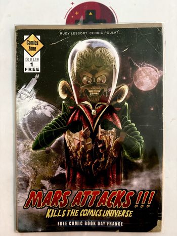 Mars attacks kills the comic universe Free comics book day