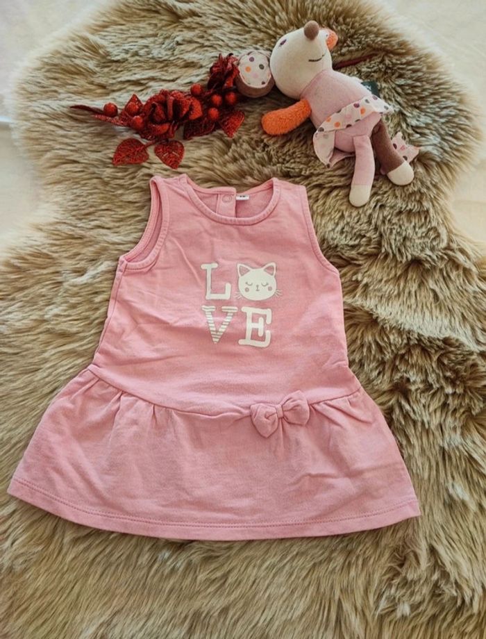 Ensemble robe t-shirt in extenso 6 mois - photo numéro 5