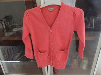 Gilet fille in extenso 4 ans