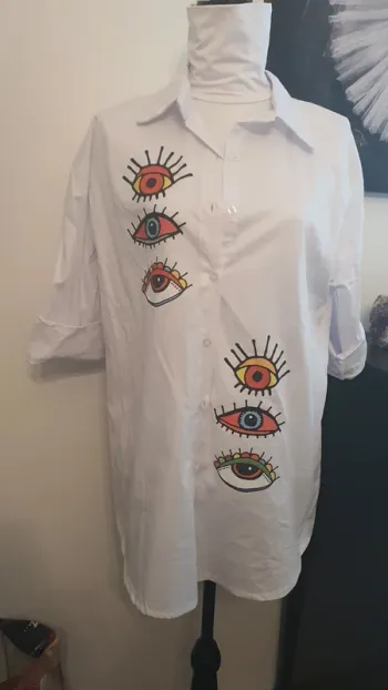 Chemise asymétrique