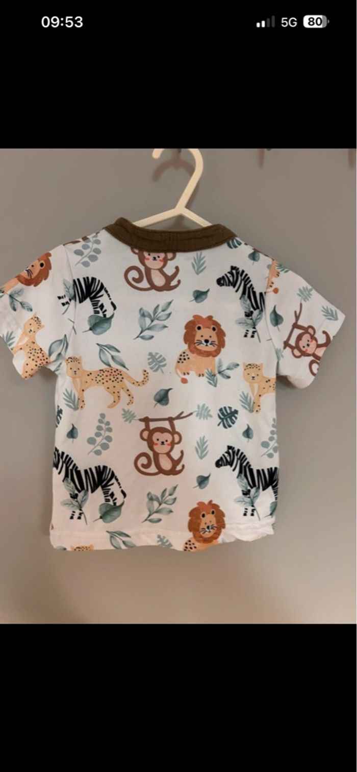 3 tee shirt garçon 12 mois - photo numéro 8