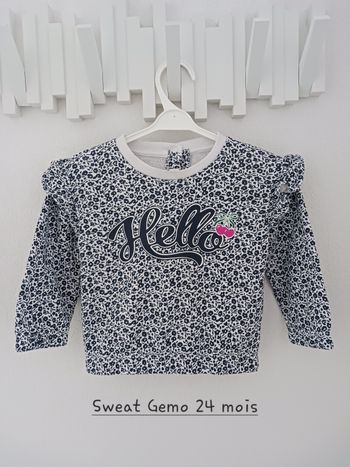 Sweat Gemo 23 mois