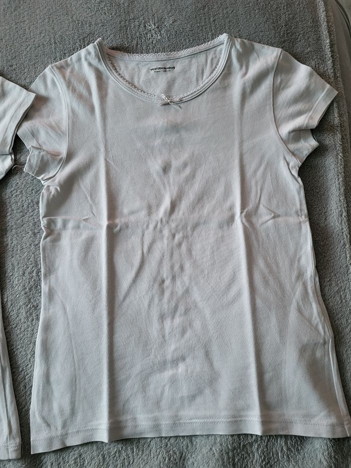Lot de 3 T-shirts fille BASICS - photo numéro 2