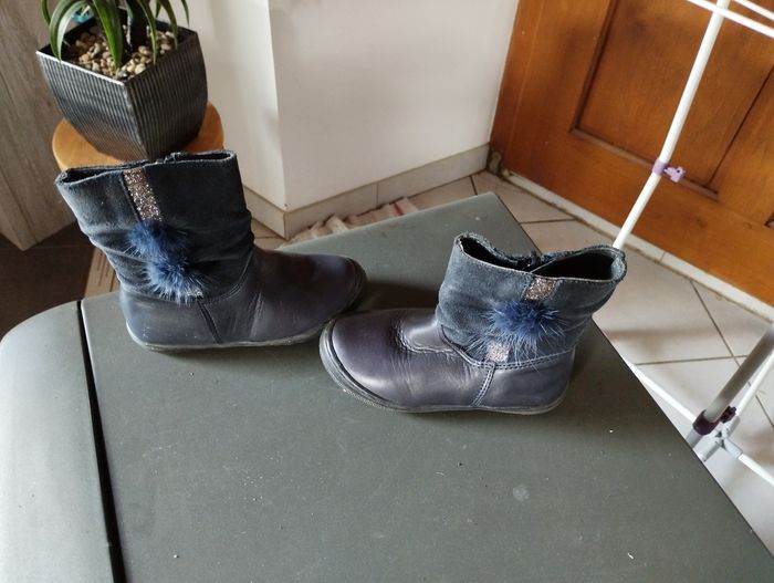 Bottines tout cuir Du Pareil au Même neuf avec étiquette 🦔 - photo numéro 3