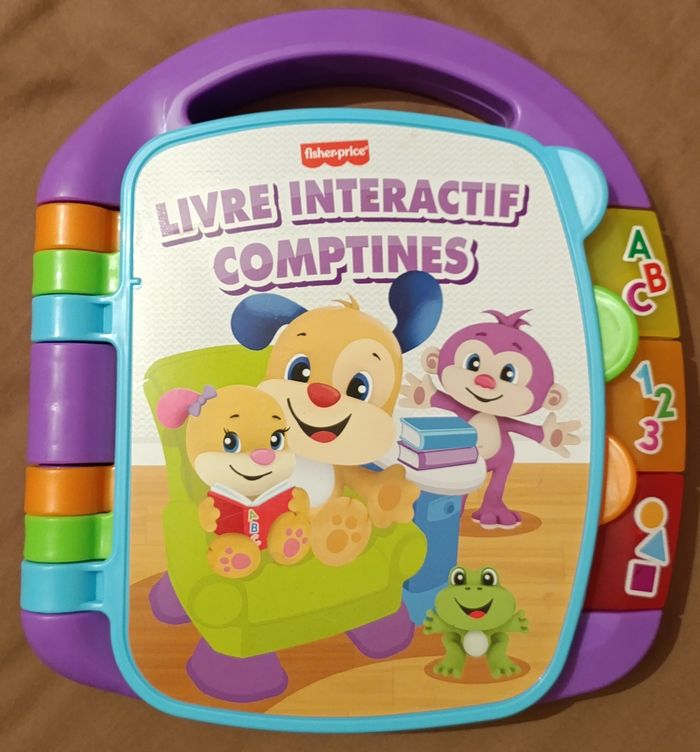 Livre interactif comptines