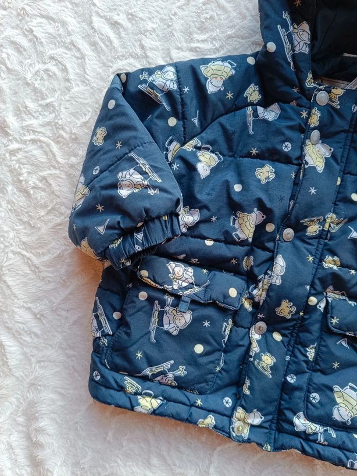 Blouse manteau doudoune avec capuche ski Mixte 2 ans - photo numéro 3