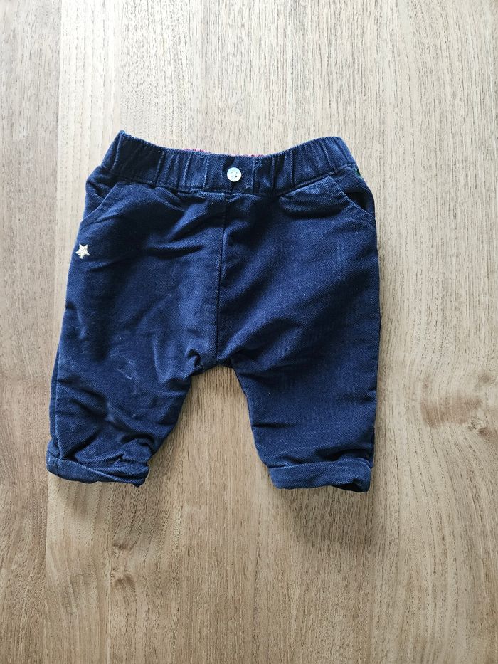 Pantalons sergent major en velours côtelé - photo numéro 3