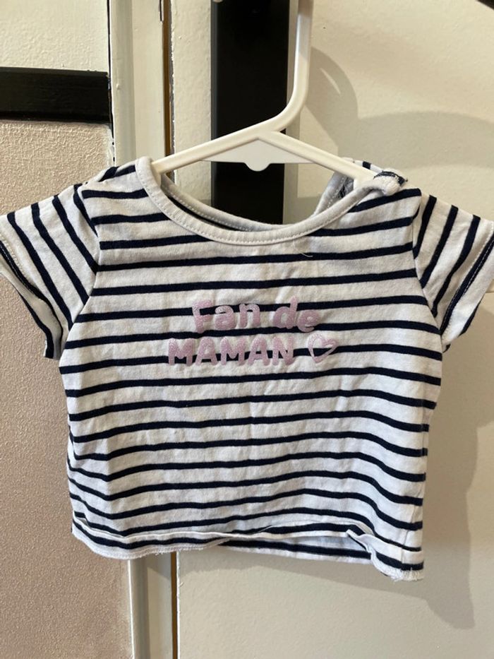 Tshirt, fan de Maman six mois