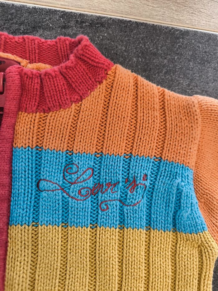 Gilet zippé garçon 18 mois Levi's Red Tab - photo numéro 3
