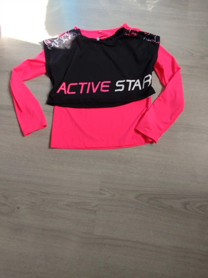 Haut de sport 10ans fille