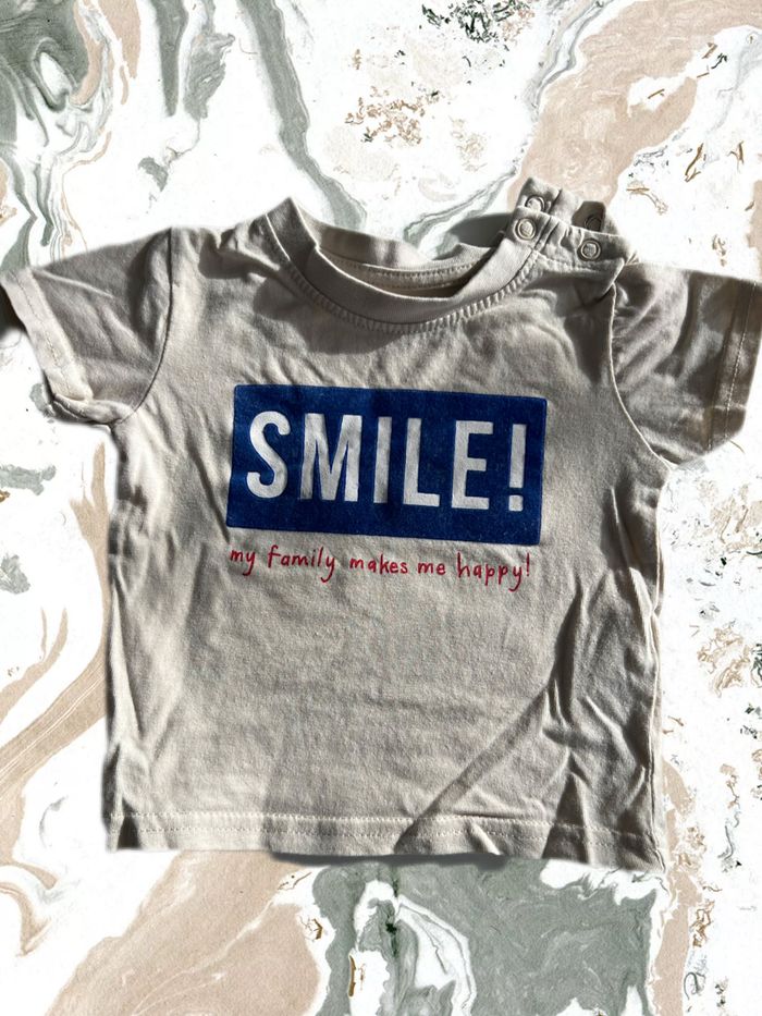 T’shirt 3mois 62 cm très bon état - photo numéro 2