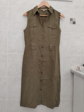 Robe en lin Zara taille M très bon état