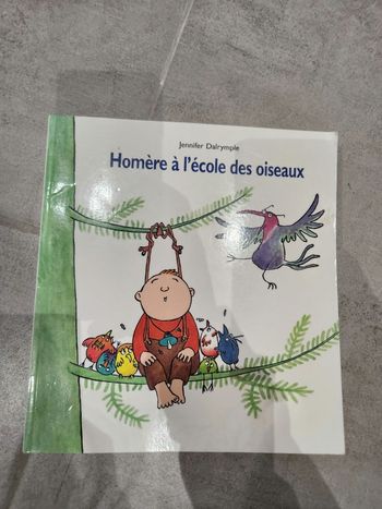 Livre enfant souple : Hombre à l'école des oiseaux