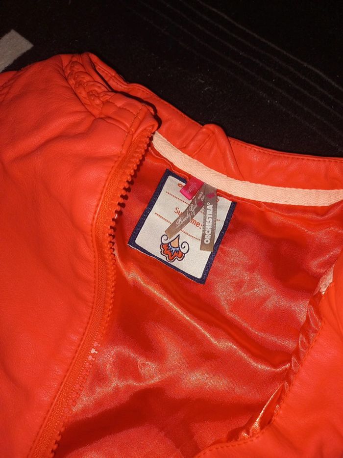 Magnifique veste neuve en sky saumon 2 ans - photo numéro 2