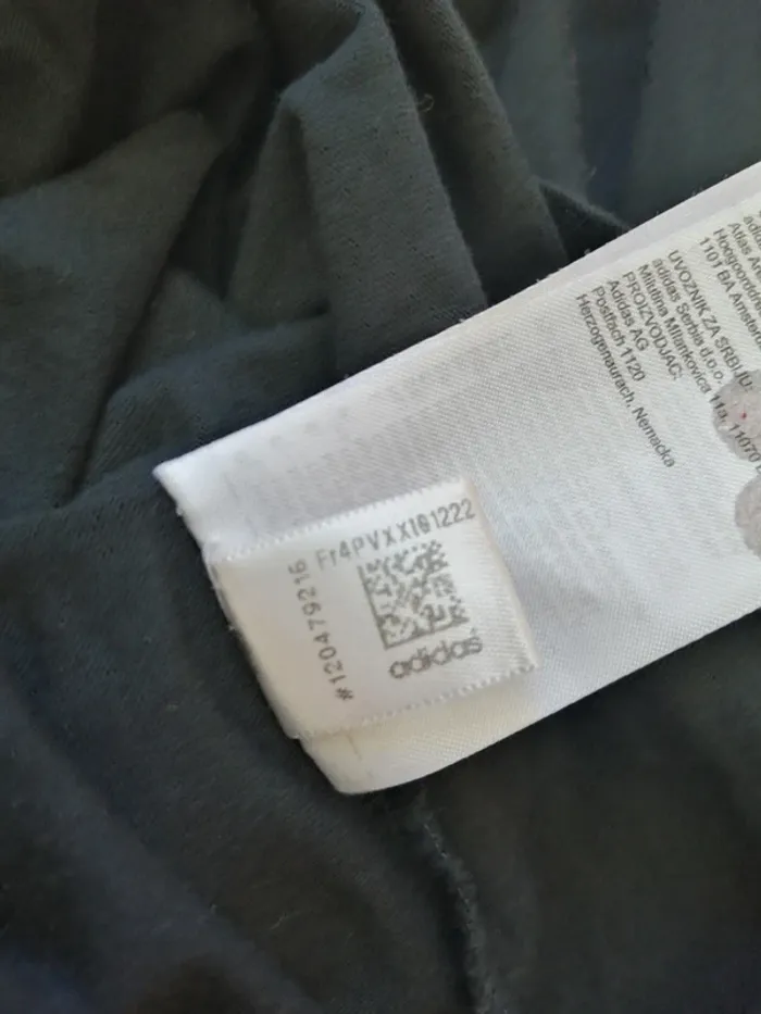 Tee-shirt noir de sport avec logo adidas / Adidas / (L) - photo numéro 7