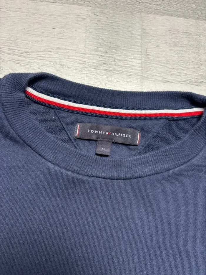 Pull Tommy - Bleu Marine - Taille M - photo numéro 2