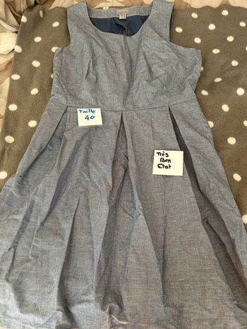 Robe manches courtes