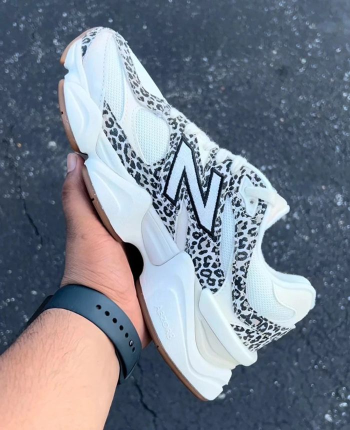 New Balance 9060 ASOS Léopard - photo numéro 3