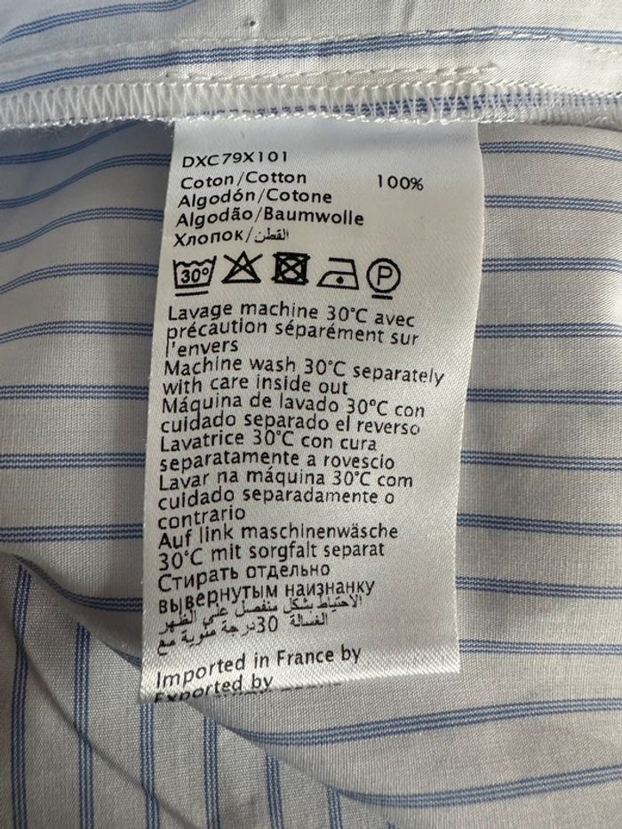 Chemise Gérard Darel rayée T:38 - photo numéro 6