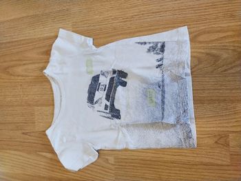 T-shirt blanc Voiture91