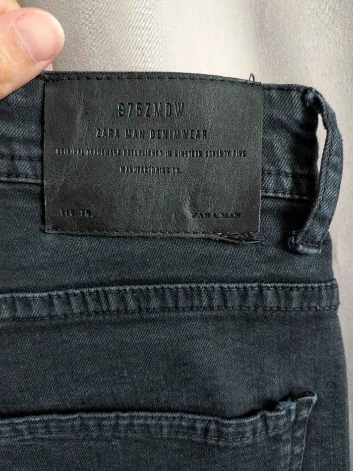 Jeans slim 7/8ième zara - photo numéro 5
