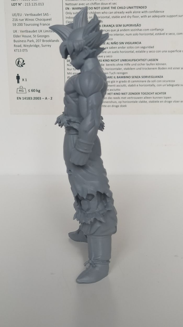Figurine dragon ball goku ultra instinct toute neuve - photo numéro 4
