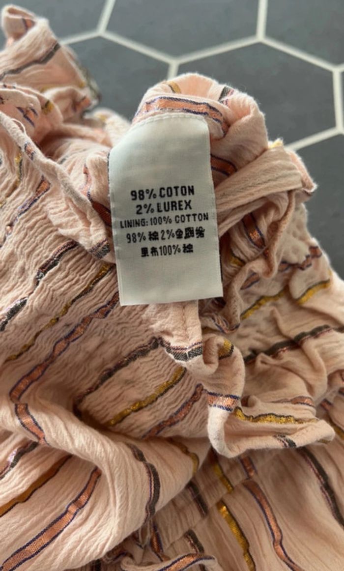 Combinaison pantalon avec bandes en lurex 10 ans - Emile et Ida - photo numéro 6