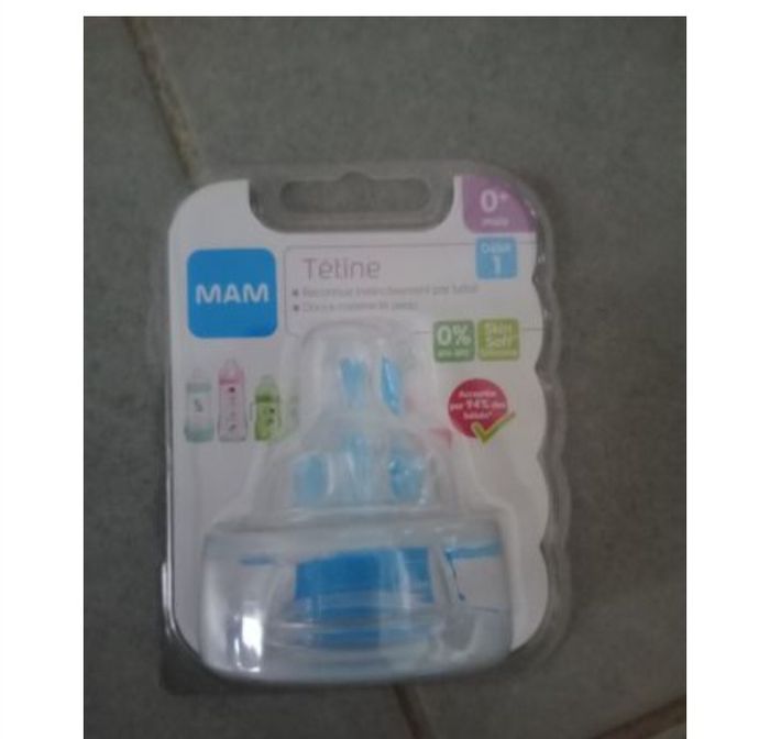 Tétine mam debit 1