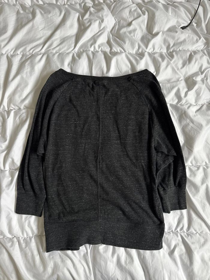 Sweat Nike noir chiné femme - Taille M - photo numéro 5
