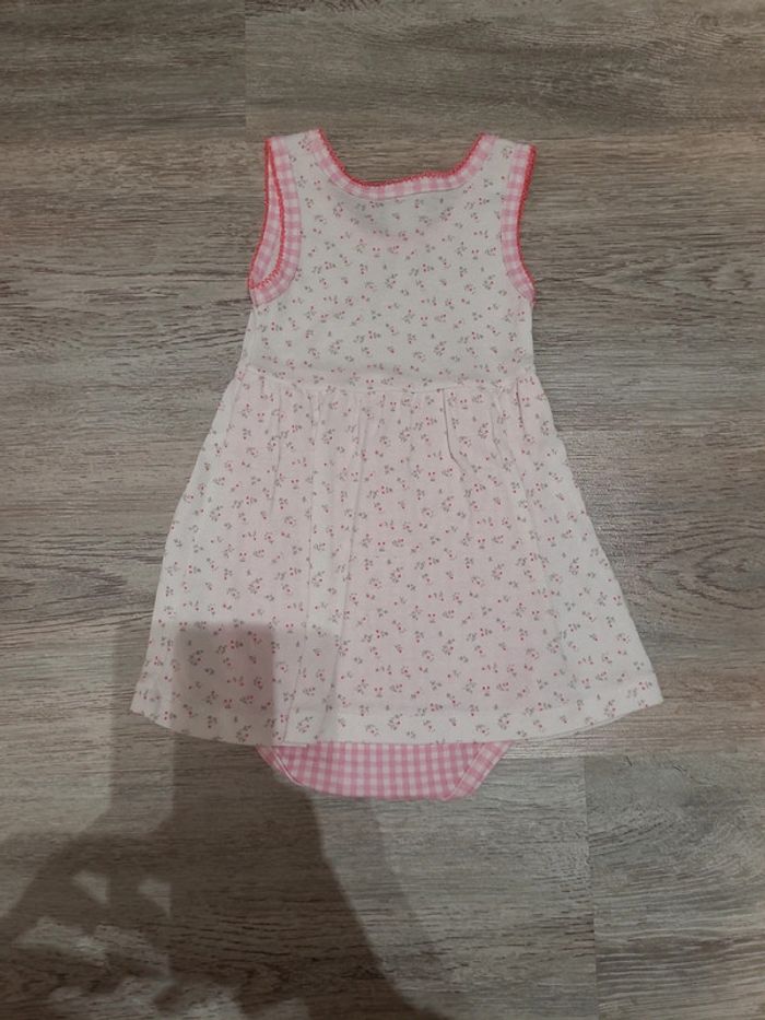 Robe bodie imprimé liberty et vichy Petit Bateau - photo numéro 4